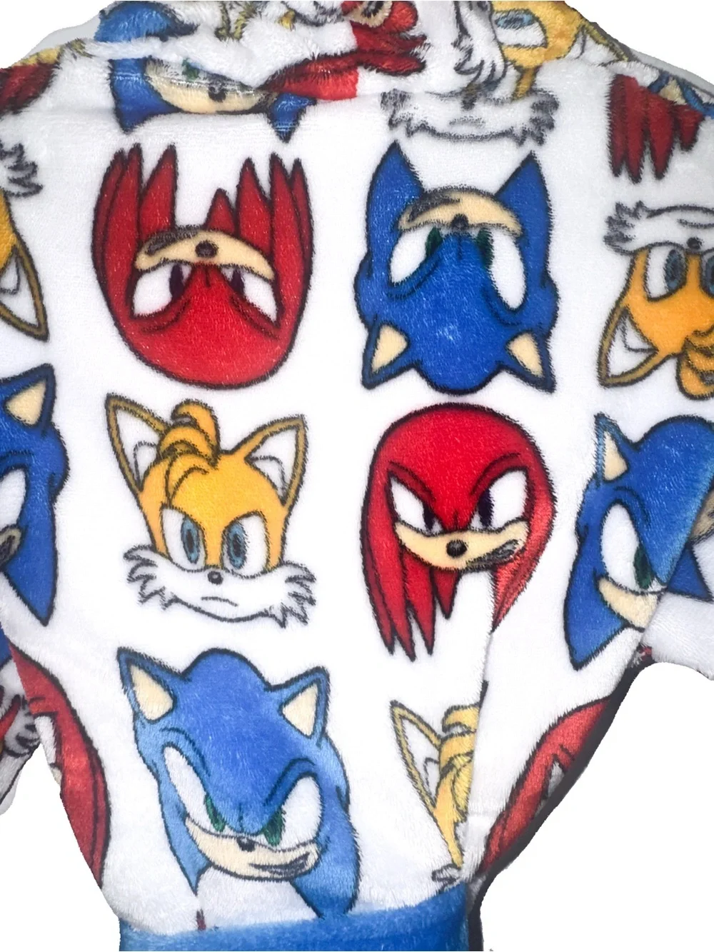 #130- Kids Sonic the Hedgehog Fleece Robe